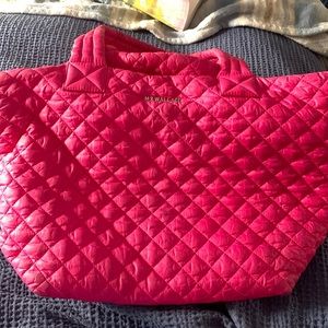 Hott pink MZ Wallace tote!!
